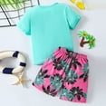 thumbnail image 3 of Tiijoy Summer Boys Beach Outfits Kids Casual Short Sleeve T Shirt Shorts Set, Sizes 3-4, 3 of 3
