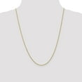 thumbnail image 5 of Auriga Fine Jewelry 14K Yellow Gold 1.6mm Open Link Cable Chain Necklace 24inch for Women, 5 of 6
