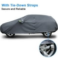 thumbnail image 5 of SUV Car Cover, Universal Car Cover Waterproof All Weather with Door Zipper Universal Fit Buick Enclave, Rainier, Chevrolet Traverse,Dodge Durango,Nitro, Ford Edge etc (YXL-lengths 188" to 206"), 5 of 9
