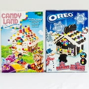 OREO and Candy Land Mini Holiday Christmas Gingerbread House Kit - Everything Included - 2 PACKS