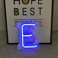thumbnail image 2 of Neon Sign, Letter Neon Signs Neon Alphabet Light Light Up LED Letters Lights Light Up Marquee Letters Lights Battery USB Blue, 2 of 4
