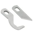thumbnail image 1 of Upper Lower Knives Overlock Machine Knives Overlock Sewing Machine Knives Sewing Machine Accessories 2Pcs Upper Lower Knives For  14N654 Multifunctional Household Overlock Machine, 1 of 8