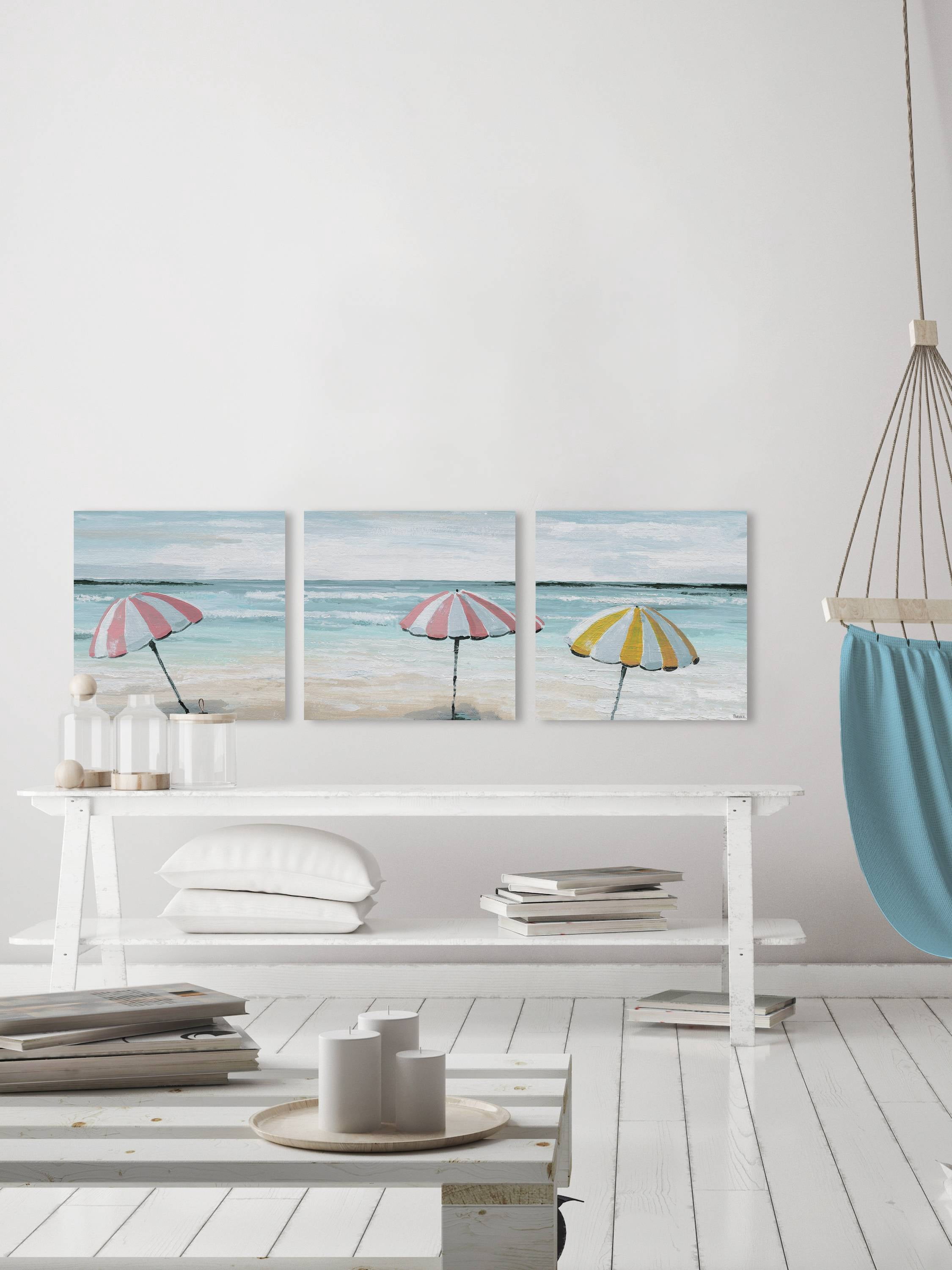 Candy-Colored Tents Triptych