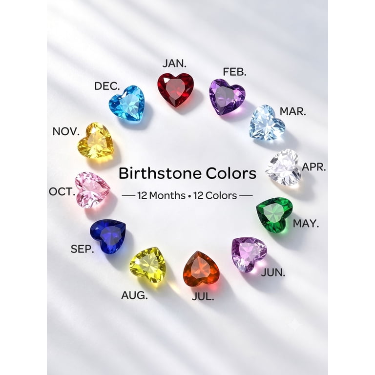 ChicSilver 925 Sterling Silver Birthstone Stud Earrings photo 8