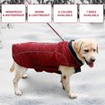 thumbnail image 2 of Chaleco para perros Clima frío Abrigos para perros Diseño retro Acogedor Invierno para perros C MABOTO Chaqueta, 2 of 7