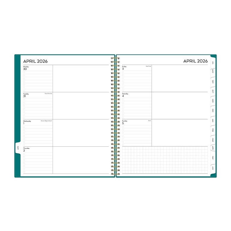 Pen+Gear Monthly Weekly Planner, 8.5