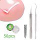 thumbnail image 2 of 4PCS / Set Kit de herramientas para uñas encarnadas Herramienta de tratamiento de uñas gruesas para yeacher Corrector de uñas encarnadas, 2 of 7