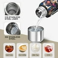 thumbnail image 3 of 20 Oz Beagle Dog Dog and Flower Coffee Tumbler Double Wall Insulated Stainless Steel Water Bottle | Metal Reusable Thermoses Flask with Cup Cap | Leak & Sweat Proof with Anti-Dust Lid, 3 of 7