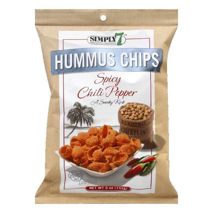 Simply 7 Hummus Chips Spicy Chili Pepper, 5.0 OZ