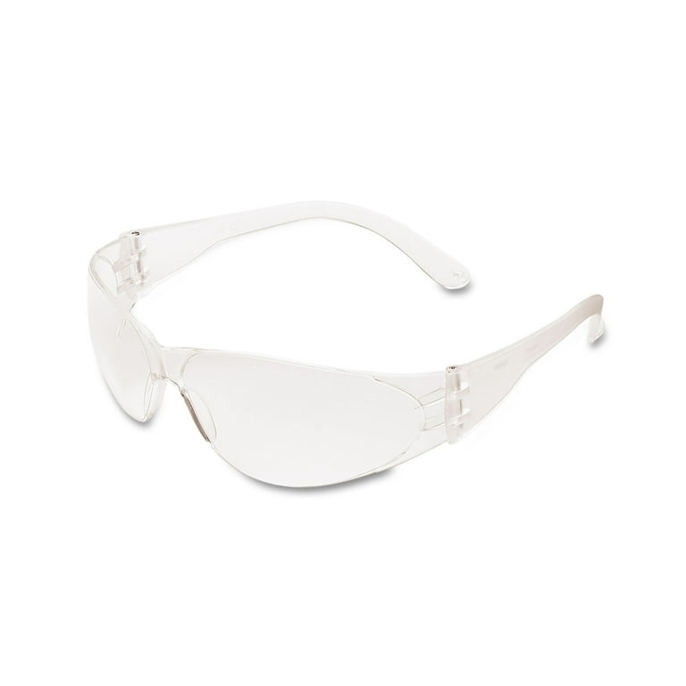 Checklite Scratch-Resistant Safety Glasses, Clear Lens, 12/Box Checklite Scratch-Resistant Safety Glasses, Clear Lens, 12/Box