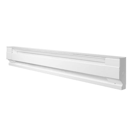 

GolySw F Series Electric Baseboard Heater (Model: 4F1000-1W Part: 05534) 3412 BTU 120 Volt 1000 Watt White