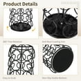 thumbnail image 4 of Coffee Pod Carousel Organizer, Compatible with Keurig K Cup 35 Pods, 360° Rotating Coffee Pod Holder, Plastic Capsule Rack with Non-Slip Foam Base for Home Office, Black, 4 of 6