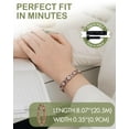 thumbnail image 2 of Wollet Clover Copper Magnetic Bracelets for Women, Pure Copper Jewelry Gift Set with 3500 Gauss Magnets, 2 of 6