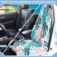 thumbnail image 6 of Binienty Tropical Monstera Leaf Sweat Towel Car Seat Cover Anti-Slip Bucket Seat Protector Absorbent Carseat Towels For Front Seats for Runner Gym Swimming Pool, 6 of 8