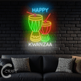 thumbnail image 3 of C-CRAFT Kwanzaa Drums Neon Led Light 27 inch for Kwanzaa Holiday Home Decor, 3 of 5