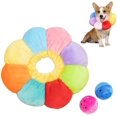 thumbnail image 1 of Collar, Cat Recovery Collar Protective Collar Adjustable Soft Edge Breathable Designed Protective Pet Collar, Colorful Sun Flower, M, 1 of 5