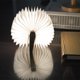 thumbnail image 4 of leyfeng Puerto USB recargable LED Mini libro plegable Forma de luz Cambiable Mesa portátil Piso Techo, 4 of 8