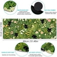 thumbnail image 3 of Anime Cat Mouse Pad Green Plant Desk Mat Pad, XL Mouse Pad with Stitched Edges Non-Slip, Keyboard Mouse Pad for Desktop Computer Laptop Work Home Office Desk Accessories 31.5x11.8 in, 3 of 6