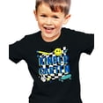thumbnail image 4 of Retro Kindergarten Shirt for Boys First Day of School Skateboard T-Shirt for Kids Black Shirt 5-6, 4 of 5