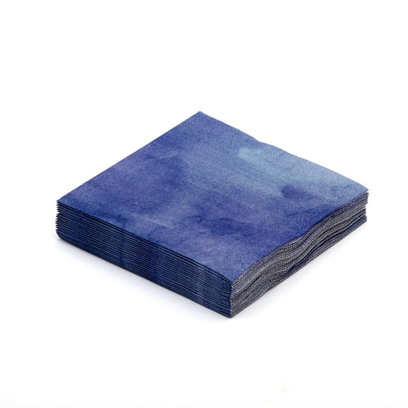 ForYourParty.com Watercolor Napkins 20 Pack - Nightfall