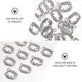 thumbnail image 4 of Milisten 80pcs Vampire Fangs for Cosplay Silver Alloy Jewelry Components for Events, 4 of 5