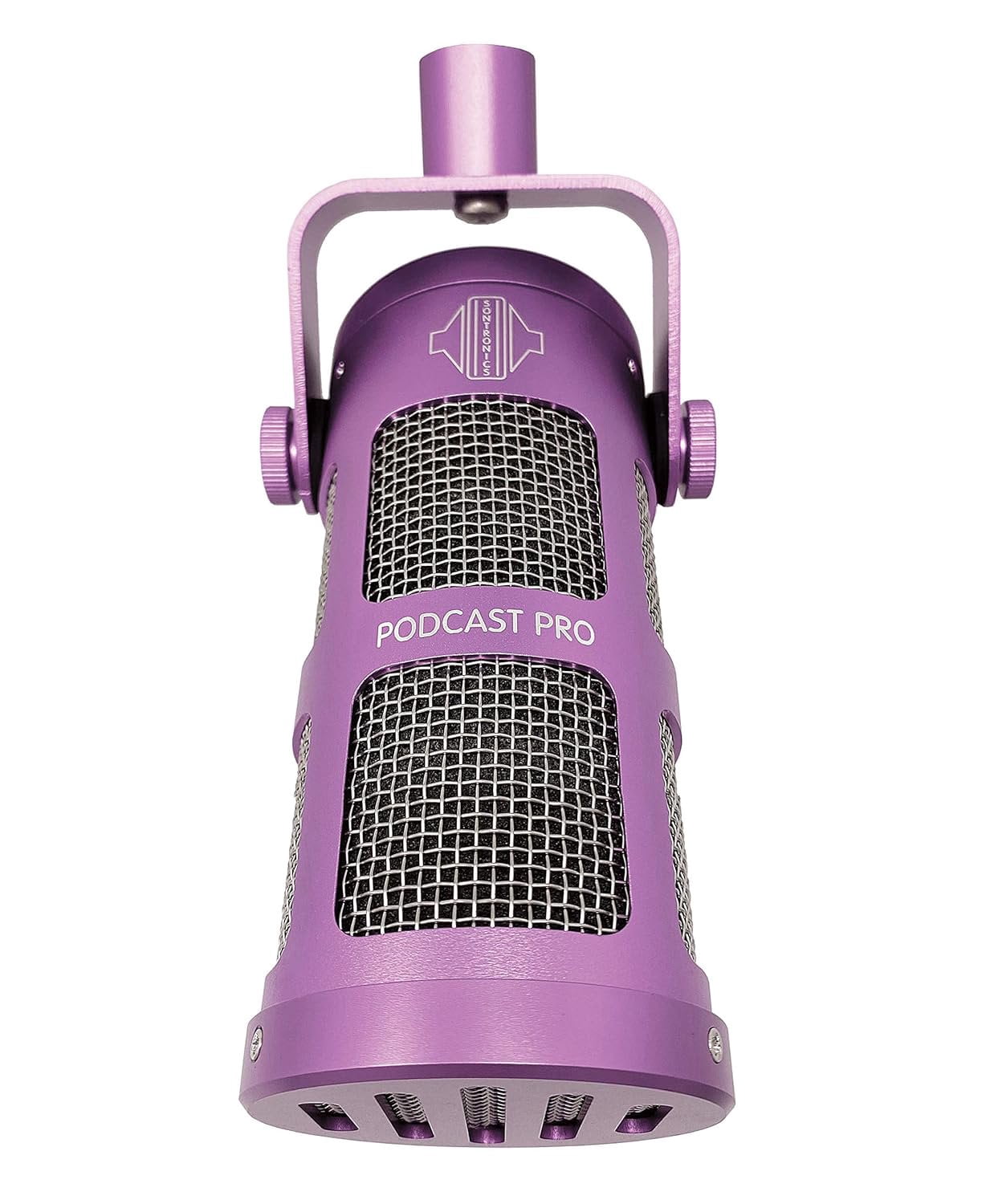 Sontronics Podcast Pro - Dynamic Podcast / Streaming / Broadcast / Gaming Microphone. Purple
