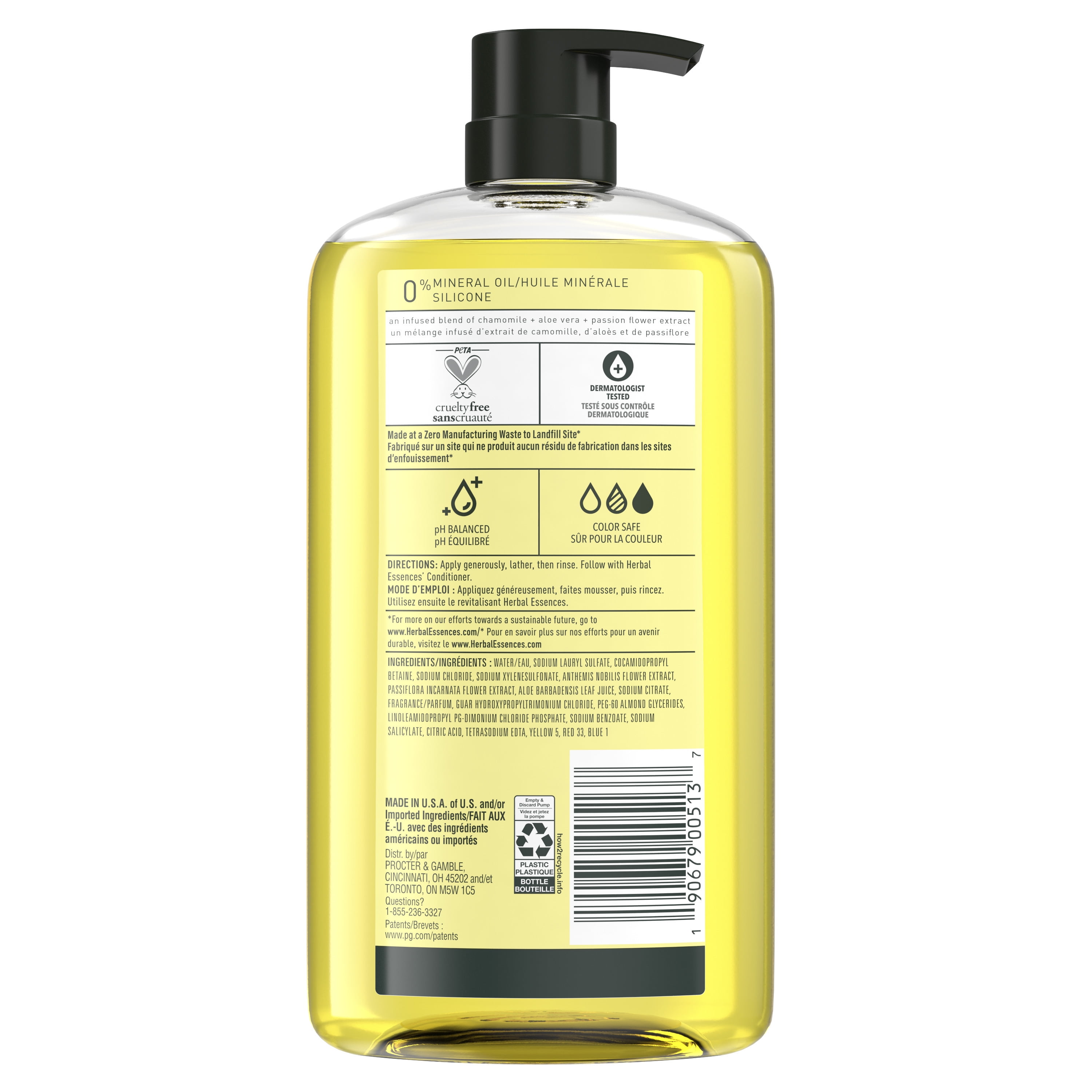 Herbal Essences Shine Shampoo With Chamomile, Aloe Vera & Passion Flower  Extracts - 29.2 Fl Oz : Target