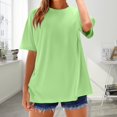 thumbnail image 5 of Cqxid525 Sale Clearance 2025 Loose Fit Tees Blouses Women's Loose and Comfortable Oversized Trendy T Shirt Top Casual Blouses for Women, 5 of 9
