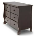 thumbnail image 7 of Delta Children Universal 6 Drawer Dresser with Interlocking Drawers - Greenguard Gold Certified, Dark Chocolate, 7 of 7