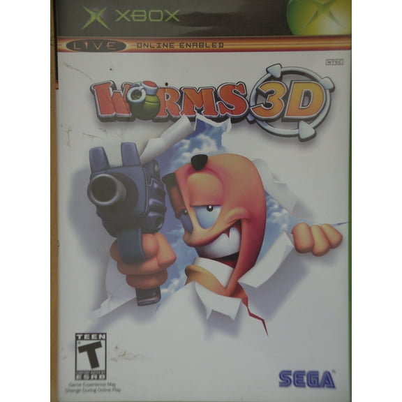 Worms 3D - Xbox - CD