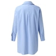 thumbnail image 6 of Clothing 2025 Super Soft Wrinkle Free Button Down Shirts for Women Formal Work Dress Blouses Tops Womens Button Down Shirts Boyfriend Long Sleeve Oversized Blouses Tops, 6 of 9