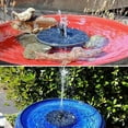 thumbnail image 3 of Solar Fountain, 200L/h Water Fountain Pump, For Bird Bath Pool, 3 of 8