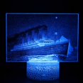 thumbnail image 1 of Night Light Stars Warships LED 3D que cambia de color para niños, 1 of 1