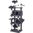 thumbnail image 2 of Yaheetech 67.1'' H Multi-Level Cat Tree Cat Tower with Condos, Dark Gray, 2 of 10