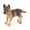 E, variant on E Solid Plastic Ornament Model Simulation World Teddy Shiba Inu Dog Toy For Kids