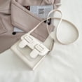 thumbnail image 5 of Bolsos cruzados para mujer, cartera de cuero para mujer, monederos pequeños, bolso bandolera cuadrado para niña MFZFUKR BST3000221-3, 5 of 5