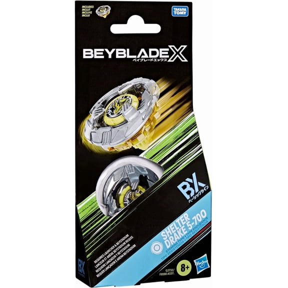 Booster Shell Beyblade X Mirage Clock 9-65B UX Booster Pack Set with Stamina Type Top ...