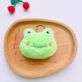 thumbnail image 2 of Cartoon Stuffed Plush Keyring Soft Cute Animal Series Rabbit Frog Doll Keychain Backpack Pendant Ornaments Girls Gift, 2 of 13