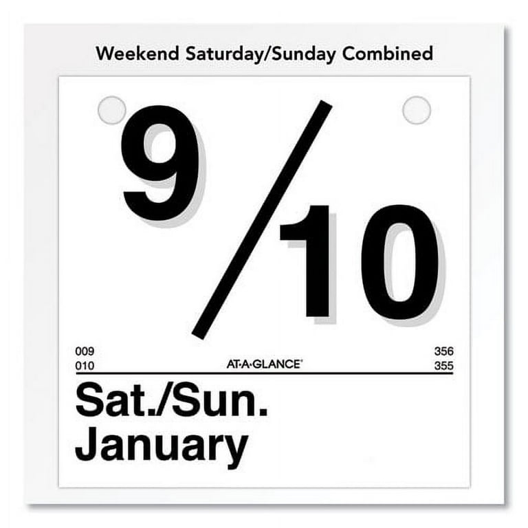 Today Is Daily Wall Calendar Refill, 6 x 6, White Sheets, 12-Month (Jan to Dec): 2024 Today Is Daily Wall Calendar Refill, 6 x 6, White Sheets, 12-Month (Jan to Dec): 2024