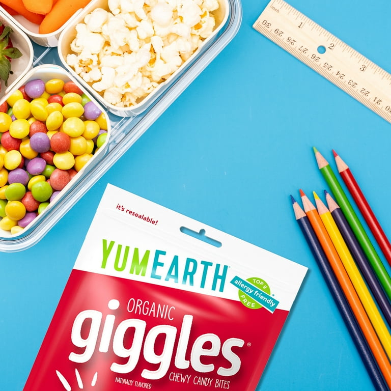 YumEarth Organic Giggles Chewy Candy, 5 oz - Walmart.com