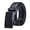 Black#09, variant on Abomasnow Men's Black PU Leather Automatic Buckle Belt with Matte Black Cross-Design Buckle for Business and Casual Wear