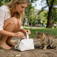 thumbnail image 4 of Distributeur de Nourriture pour Chat, Distributeur de Collations, Racloir pour Nourriture Humide et Dispositif de Décoration, 4 of 6