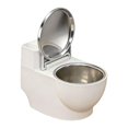 thumbnail image 5 of Cat & Dog Water Bowl – Toilet-Shaped Pet Drinking Dispenser with Removable Stainless Steel Inner Bowl, Anti-Spill, Non-Slip Raised Bowl for Cats, Kittens, and Small Dogs, 5 of 7