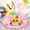Pink, variant on EUDIDV Easter Decorations Children's Easter Gift Children's Easter Decorations Easter Sensation DIY Eggs Hats For Kids Easter Party Supplies Gifts DIY Bunny Hat Mate 30ml Easter Eggs Party Supplies