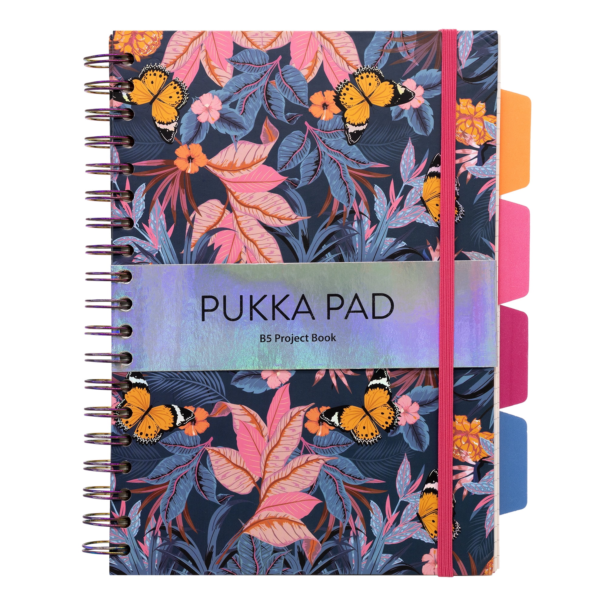 Pukka Pads B5 Bloom Project Book - Assorted - Pack 3