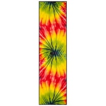 SAFAVIEH Painted Brush Thurstan Novelty Runner Rug, Fuchsia/Yellow, 2'3" x 8'