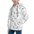 thumbnail image 2 of Daiia Sea Turtle for Boys Fashion Hoodies & Sweatshirts with Kangaroo Pocket,Hooded Sweatshirt for Kid, Breathable& Moisture Wicking-Medium, 2 of 6
