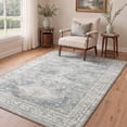 thumbnail image 6 of KUETH 2.5X8 Runner Rug Machine Washable, Kitchen Runner Rug for Floor and Hallway, Non Slip Throw Area Rug with Rubber Backing for Living Room、 Entryway、Bedroom and Dining Room, 6 of 7