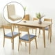 thumbnail image 5 of Funda protectora para silla de comedor, funda protectora de asiento de silla lavable extraíble de elasticidad para fiestas en hogar, Macarena  funda de asiento, 5 of 8