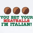 thumbnail image 2 of CafePress - Funny Italian Meatballs Infant Bodysuit - Baby Light Bodysuit, Size Newborn - 24 Months, 2 of 4